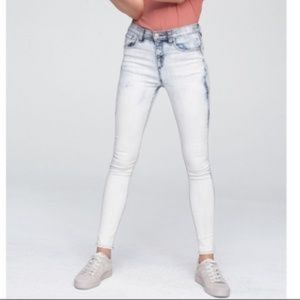 Rag & bone bleach high rise skinny jeans